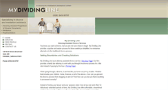 Desktop Screenshot of mydividingline.com